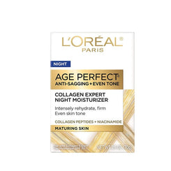 L’Oreal Paris Age Perfect Anti-Sagging + Even Skin Tone Night Moisturizer – 70gm
