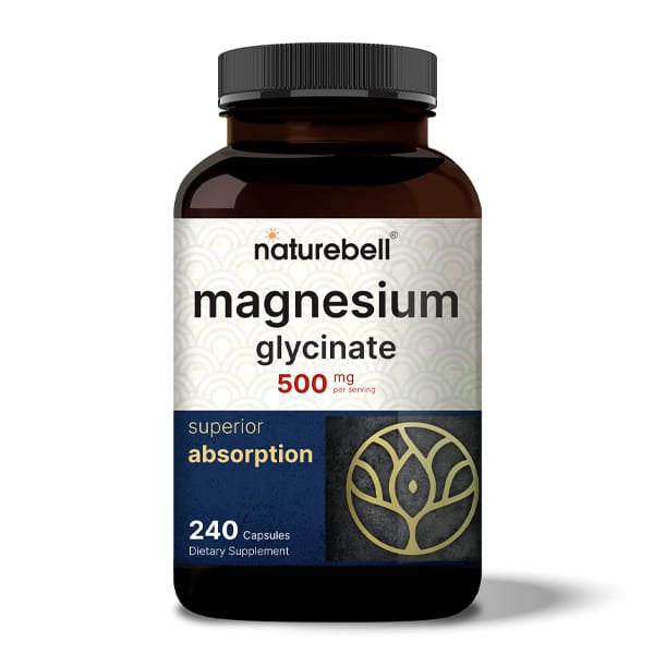 Magnesium Glycinate 500mg 240 Capsules