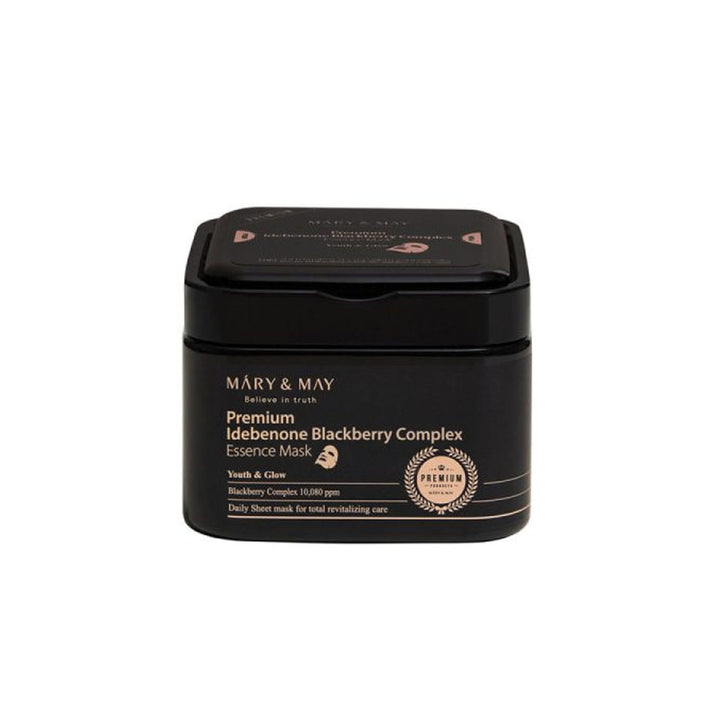 Mary&May Premium Idebenon Blackberry Complex Essence Mask (20EA)