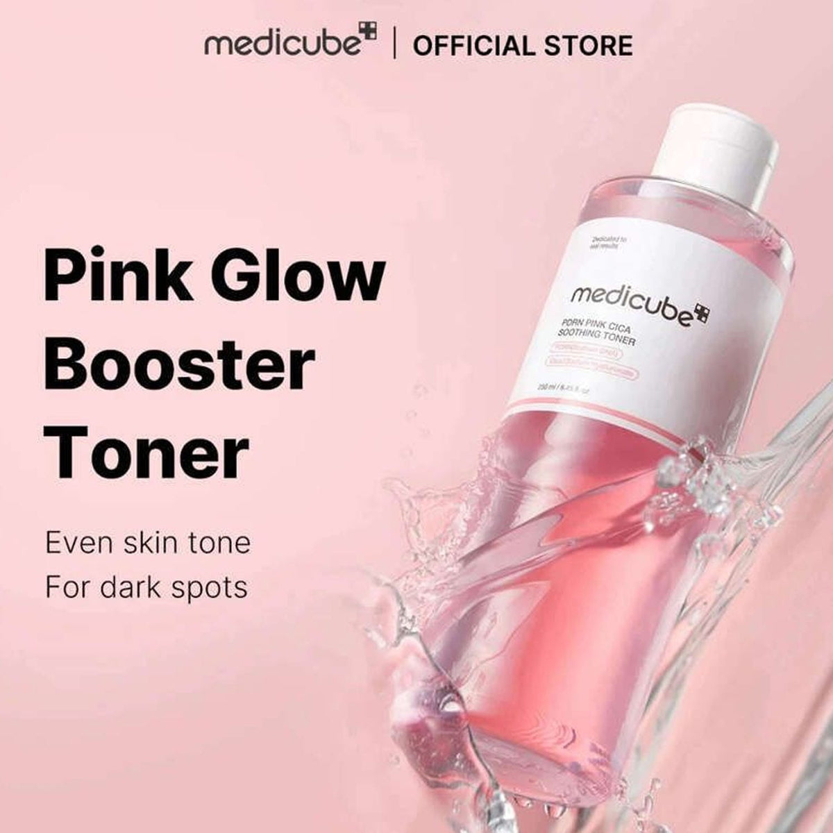 Medicube PDRN PINK CICA SOOTHING TONER 250ml