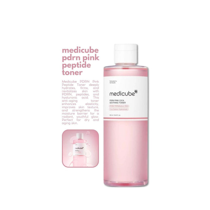 Medicube PDRN PINK CICA SOOTHING TONER 250ml