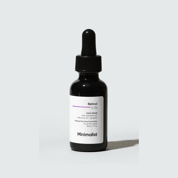 Minimalist 0.3% Retinol Face Serum For Anti Aging For Beginners – 30ml