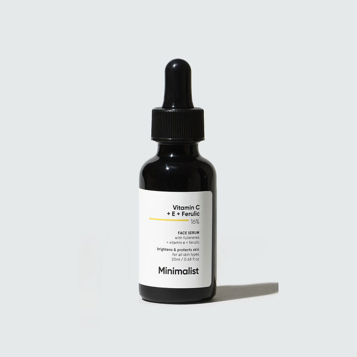 Minimalist Vitamin C + E + Ferulic 16% Serum – 30ml