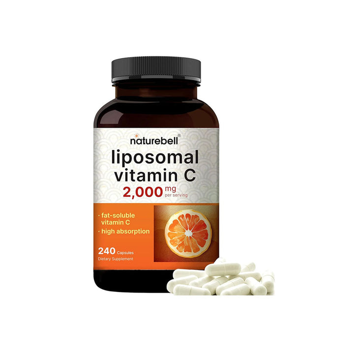 NatureBell Liposomal Vitamin C 2000mg Per Serving – 240 Capsules