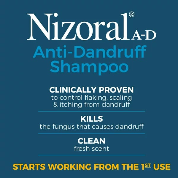 Nizoral A-D Anti-Dandruff Shampoo 200ml