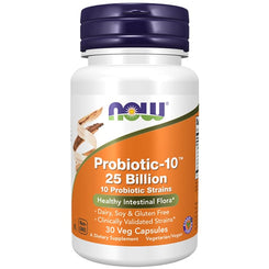Now Probiotic-10™ 25 Billion 50 Veg Capsules