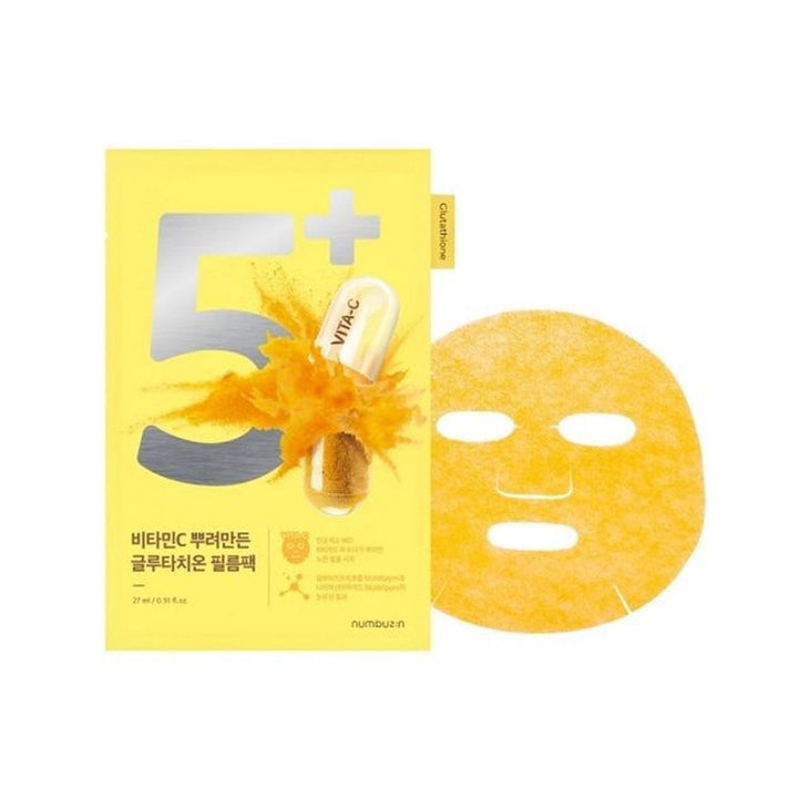 Numbuzin No.5+ Vitamin Spotlight Sheet Mask 27ml