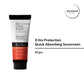 Deconstruct Brightening & Glow Sunscreen SPF 50+ And PA++++ | Dewy Sunscreen | For Dry Skin | Water Resistant, No White Cast, Quick Absorbing | For Women and Men | 50gm