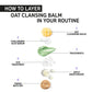 THE INKEY LIST OAT CLEANSING BALM 150ML