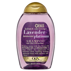 Ogx Hydrate & Enhance Lavender Luminescent Platinum Shampoo 385ml in bd