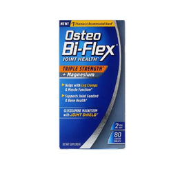 Osteo Bi-Flex Triple Strength Glucosamine with Magnesium 80 Tablets