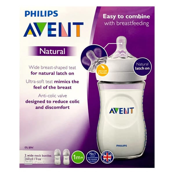 Philips Avent Natural Feeder (260ml) From 1m+ Combo in bd