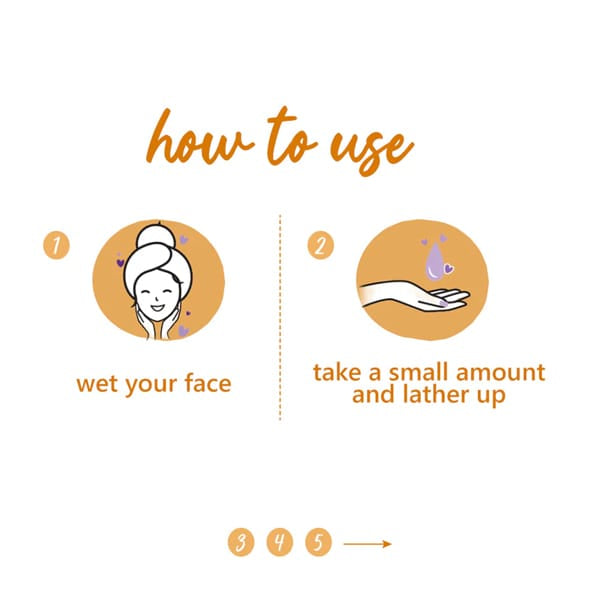 Plum Chamomile & White Tea Revival Face Wash 120ml