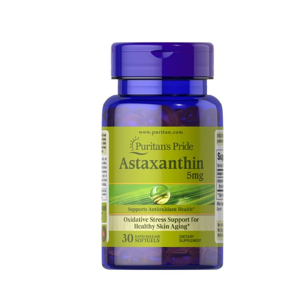 Puritan's Pride Astaxanthin 5 mg 30 Softgels
