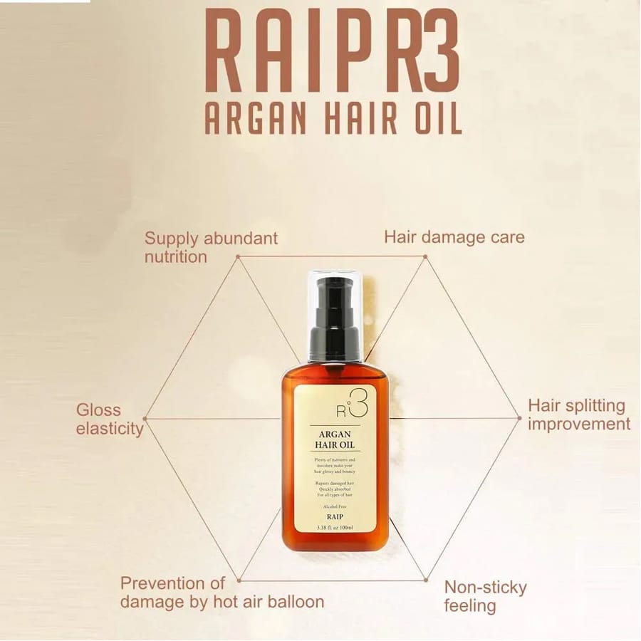 RAIP R3 Argan Hair Oil – 100ml