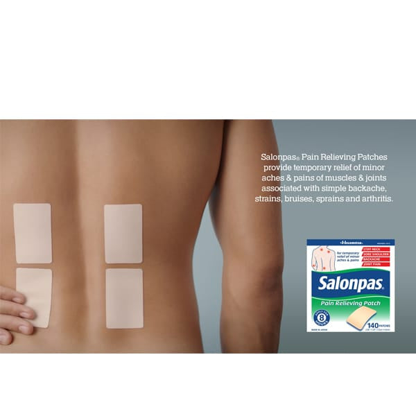 Salonpas Pain Relieving Patch, 140 Patches