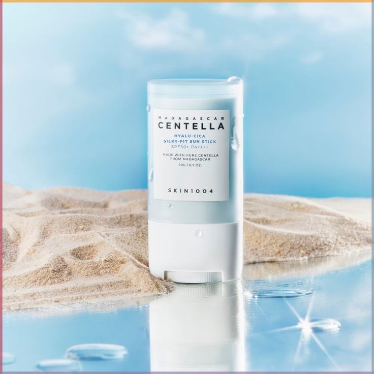 Skin1004 MADAGASCAR CENTELLA HYALU-CICA SILKY-FIT SUN STICK 20g