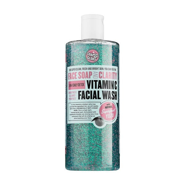 Soap & Glory Face Soap and Clarity Vitamin C Daily Detox Facial Wash 350ml
