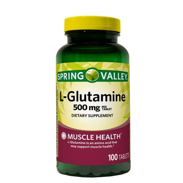 Spring Valley L-Glutamine 500mg 100 Tablets