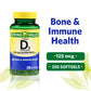 Spring Valley Vitamin D3 (5000 IU) 2500 Softgels
