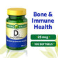 Spring Valley Vitamin D3 Softgels (1000 IU) 100 Softgels