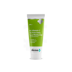 The Derma Co 5% Vitamin C Oil-Free Daily Face Moisturizer for Skin Radiance – 100g