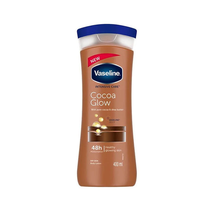 Vaseline Intensive Care Cocoa Glow Moisturising Body Lotion – 400ml