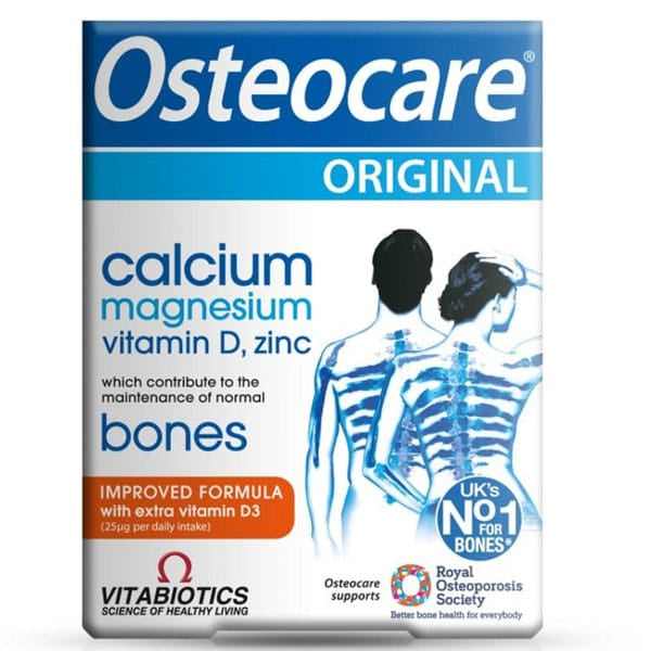 Vitabiotics Osteocare Original Bone Health, Calcium Magnesium, Vitamin D- 90 Tablets