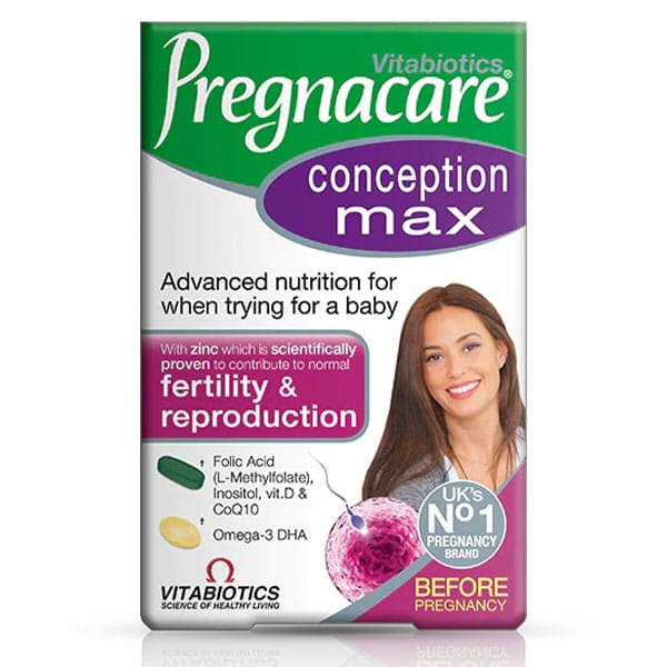 Vitabiotics Pregnacare Conception Max 84 capsules in bd