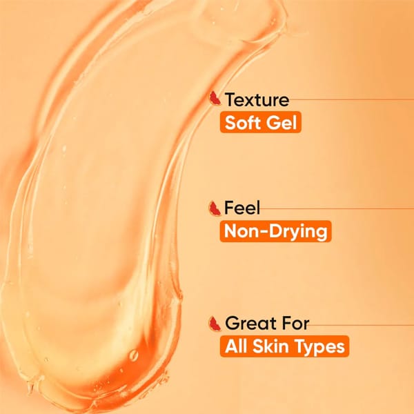 Vitamin C + E Gel Face Wash for Glowing Skin