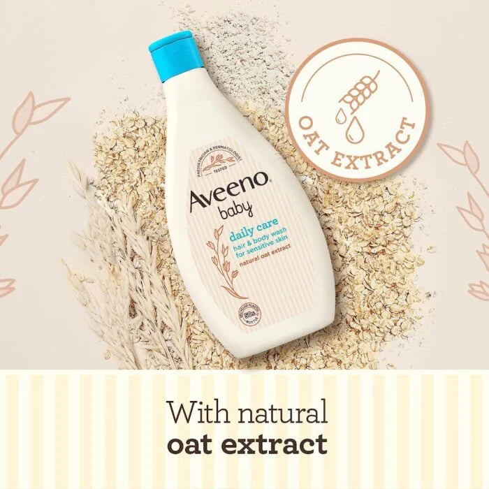 Aveeno Baby Daily Care Hair & Body Wash 400ml