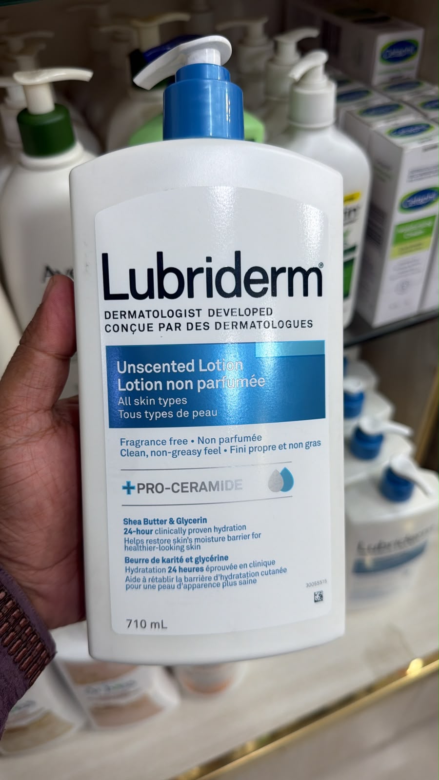 Lubriderm Unscented Lotion 710ml