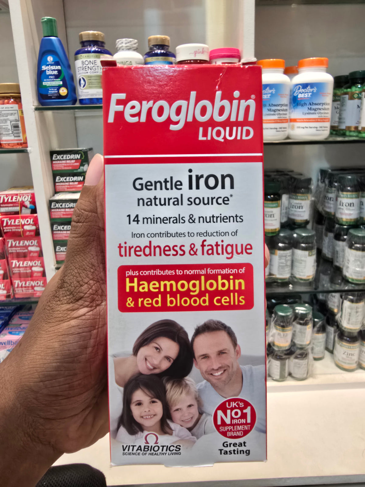 Vitabiotics Feroglobin Liquid 200ml