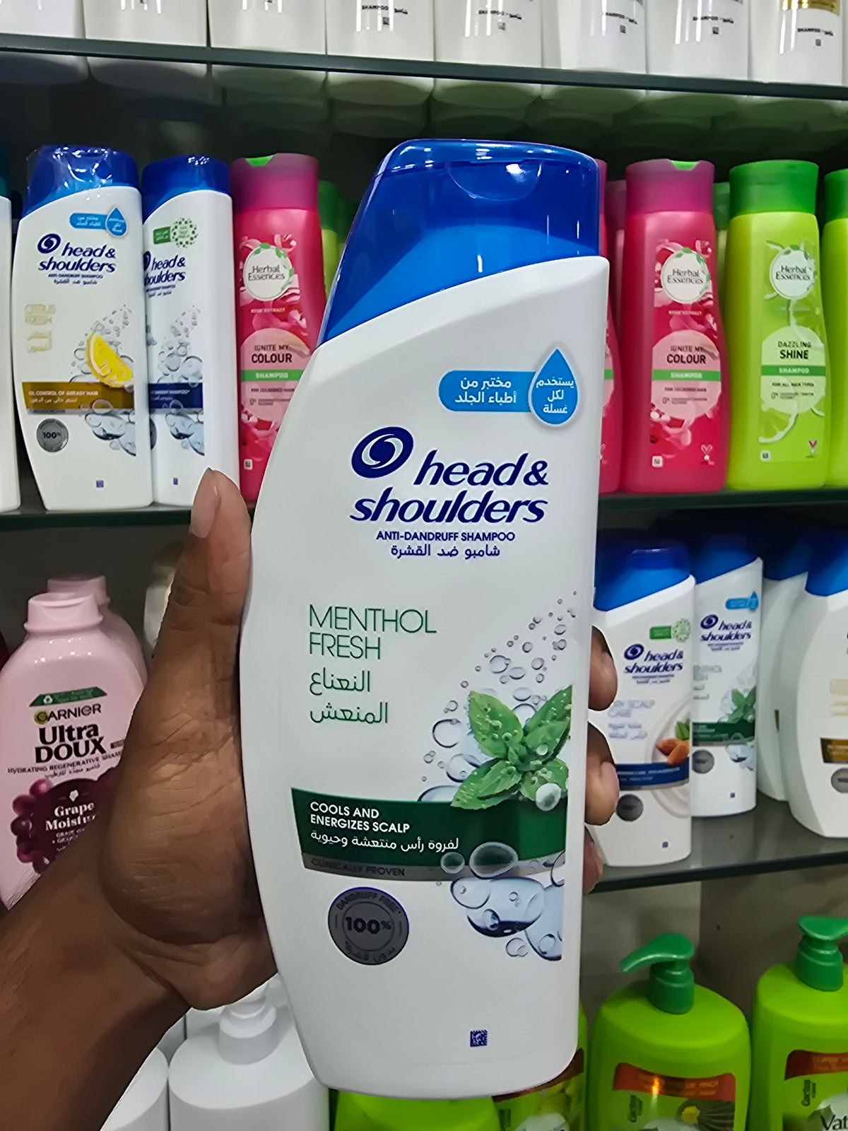 Head & Shoulders Anti-Dandruff Menthol Fresh Shampoo 600ml