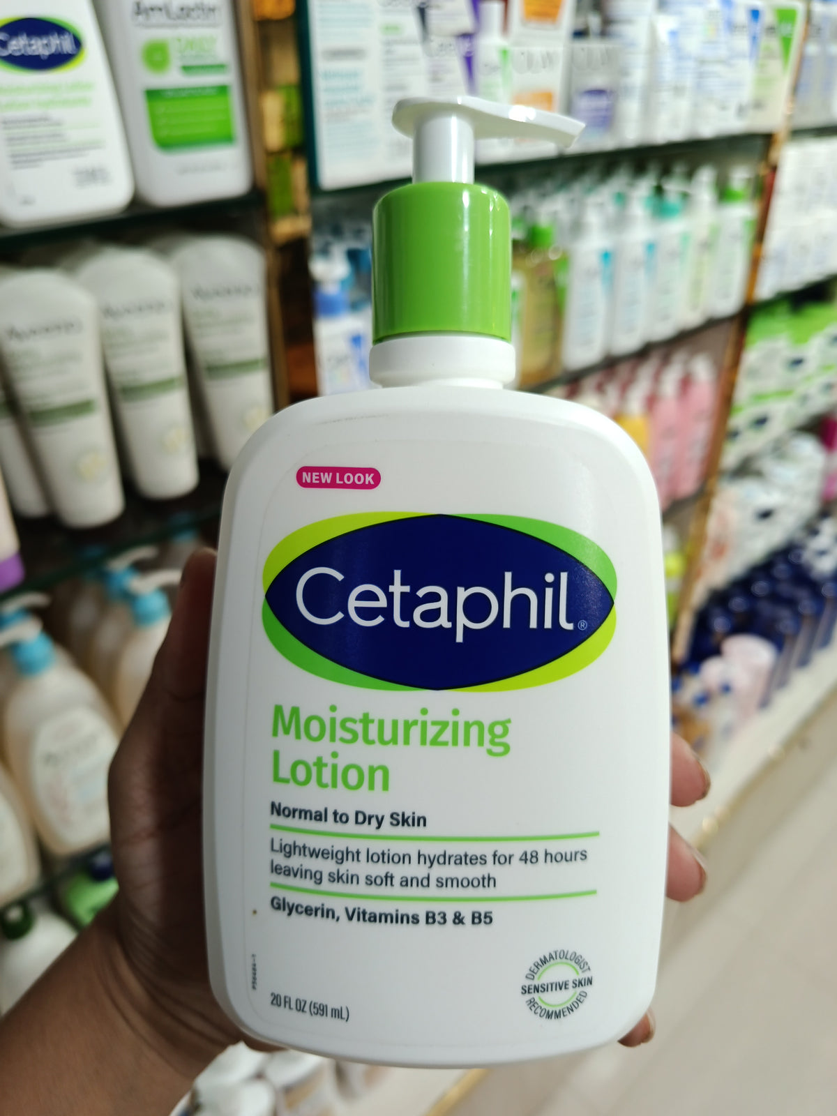 Cetaphil Moisturizing Lotion Normal to Dry Skin 591ml- U.S.A version