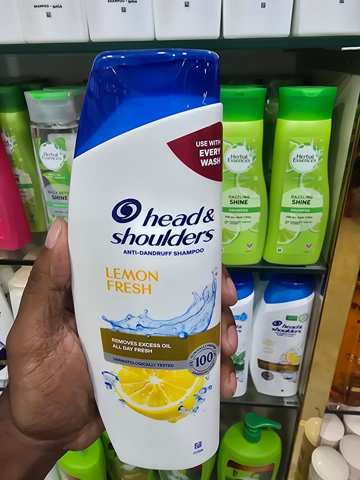 Head & Shoulders Lemon Fresh Shampoo 300ml (Thailand)