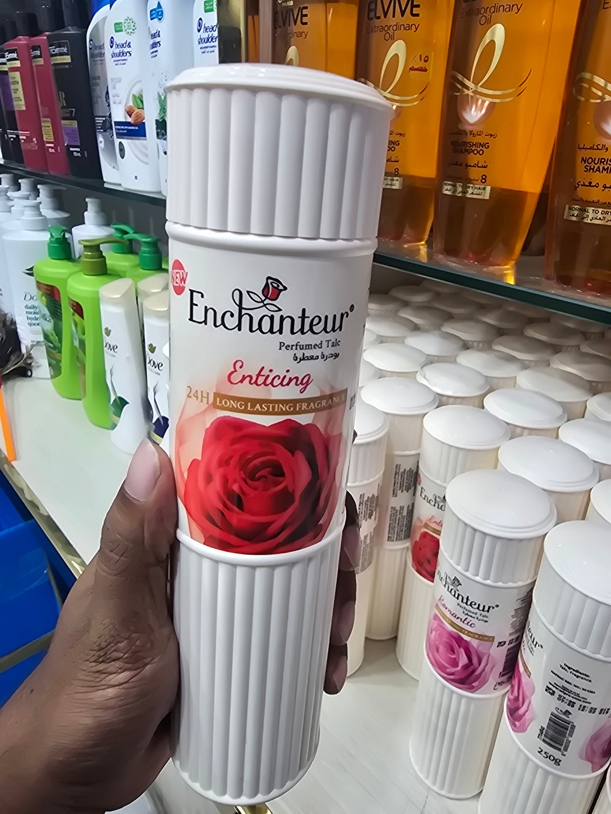 Enchanteur Perfumed Talc Powder Enticing 24H Long Lasting Perfume 250g