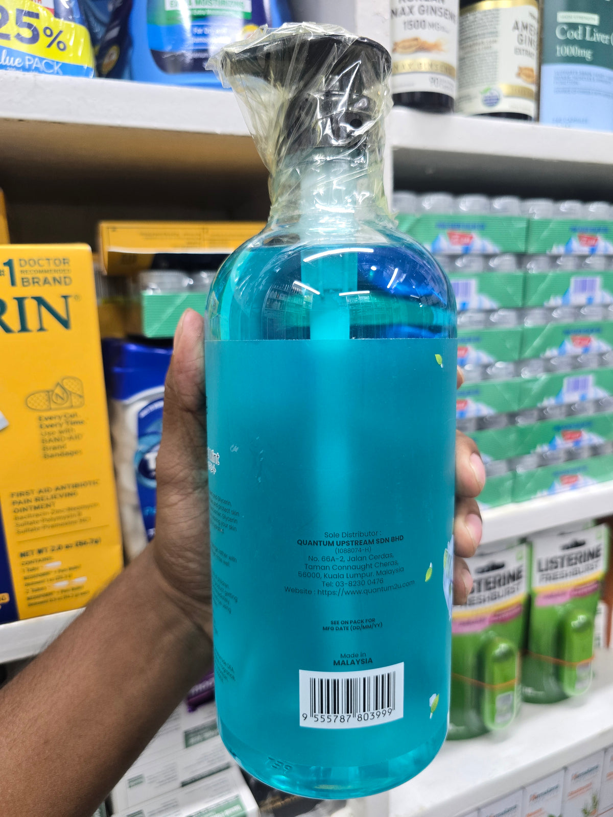 SPRING BLISS SHOWER GEL COOL MINT 950ML