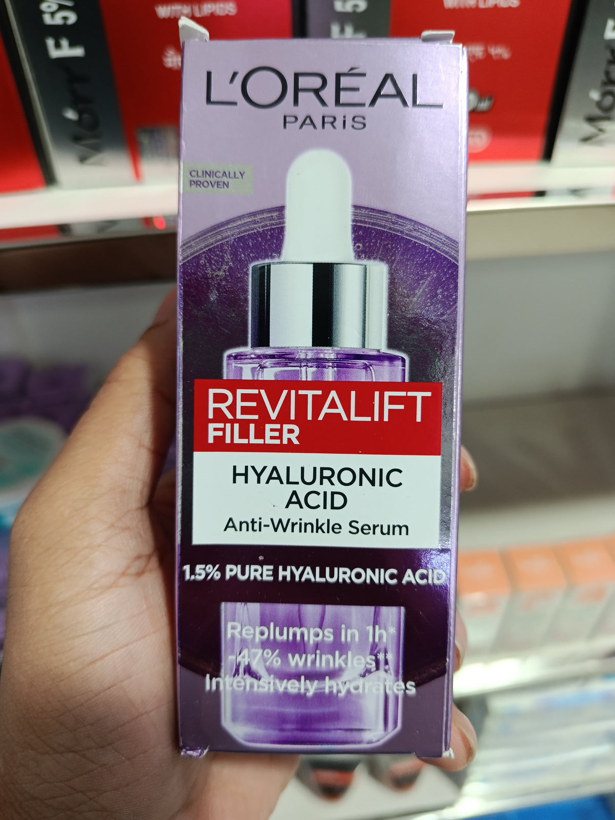 L'Oréal Paris Revitalift Filler 1.5% Pure Hyaluronic Acid Anti-Wrinkle Serum (30ml)