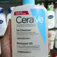 CeraVe SA Cleanser Skin Soothing Formula for Smooth & Soft Skin 473 ml- Uk version