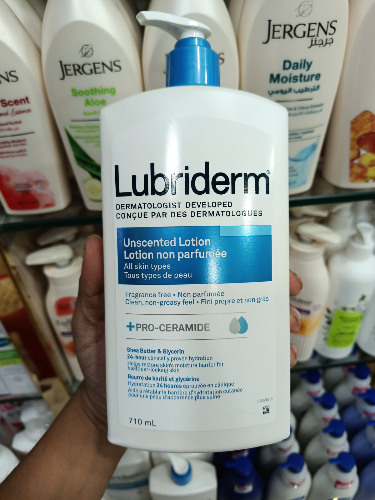 Lubriderm Unscented Lotion 710ml- Uk version