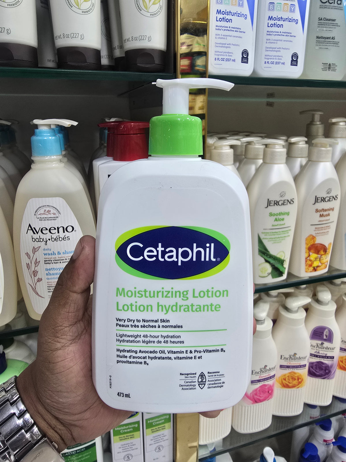 Cetaphil Moisturizing Lotion for Normal to Dry Skin 473ml