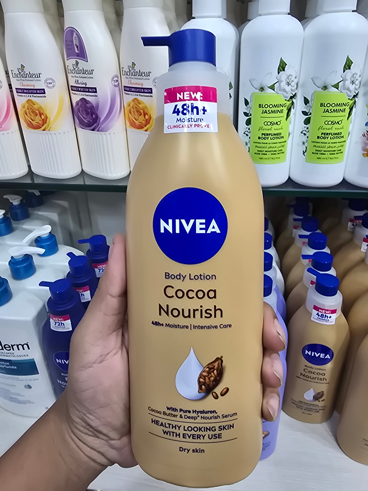 Nivea cocoa Nourish Lotion 400ml - made in spain