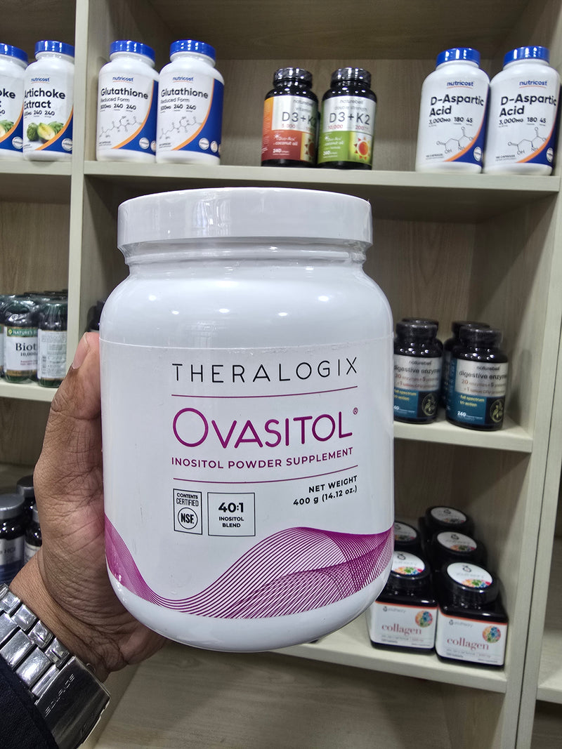 Theralogix Ovasitol Inositol Powder – 400 gram