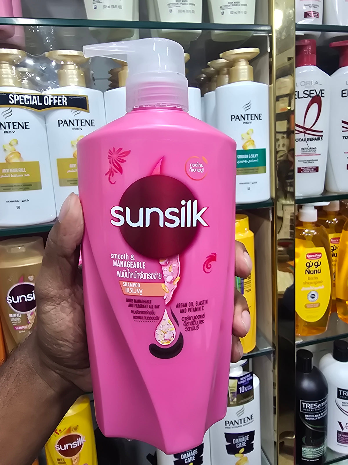 Sunsilk Smooth & Manageable Shampoo 625ml