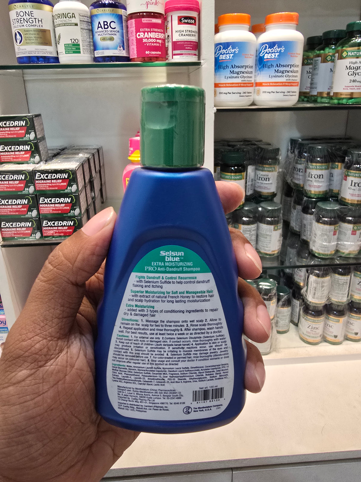 Selsun Blue Extra Moisturizing Treatment Shampoo 200ml