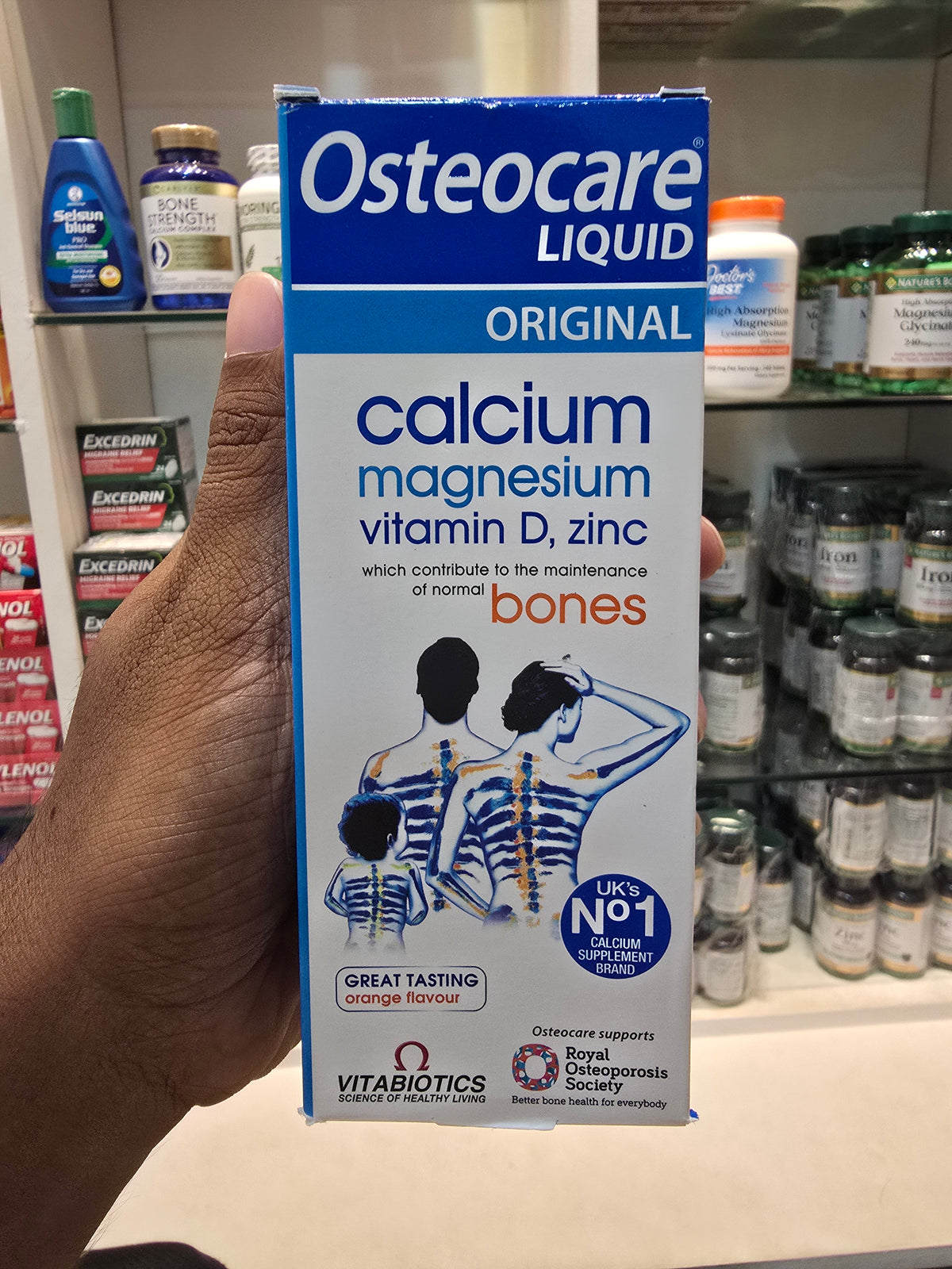 Vitabiotics Osteocare Calcium Liquid 200ml