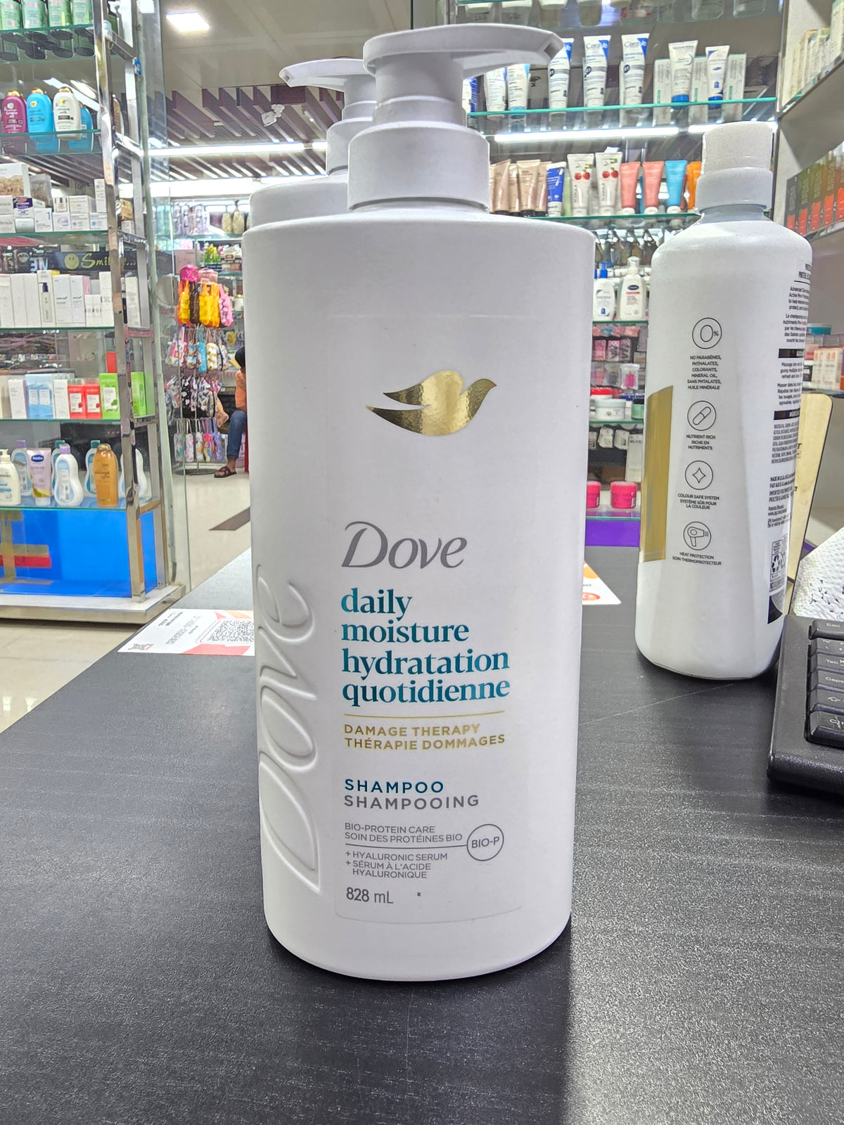 Dove Daily Moisture Hydratation Quotidienne Damage Therapy Shampoo 828ml