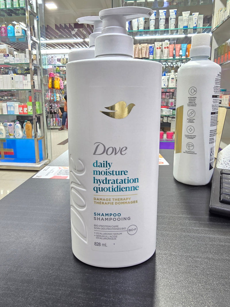 Dove Daily Moisture Hydratation Quotidienne Damage Therapy Shampoo 828ml