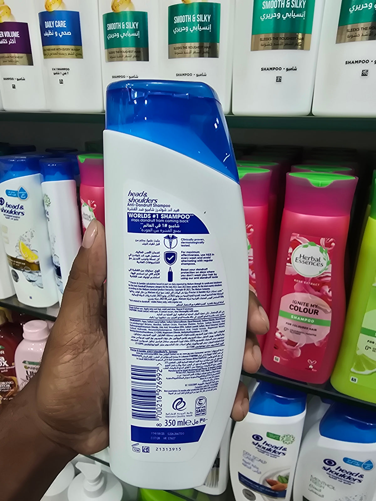 Head & Shoulders Ice Fresh Anti-Dandruff Shampoo 350ml
